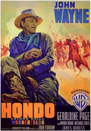 Hondo (1953) poster